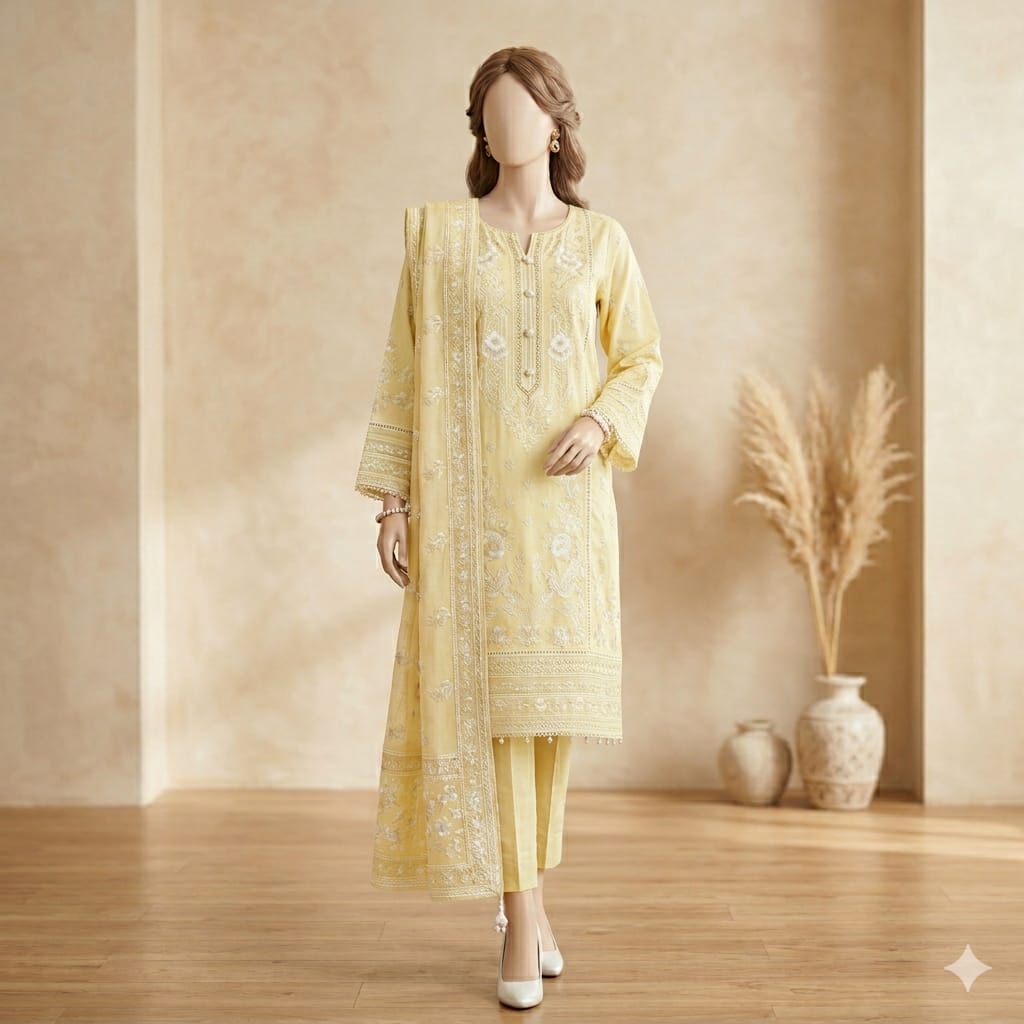 Luxury Lawn Suit